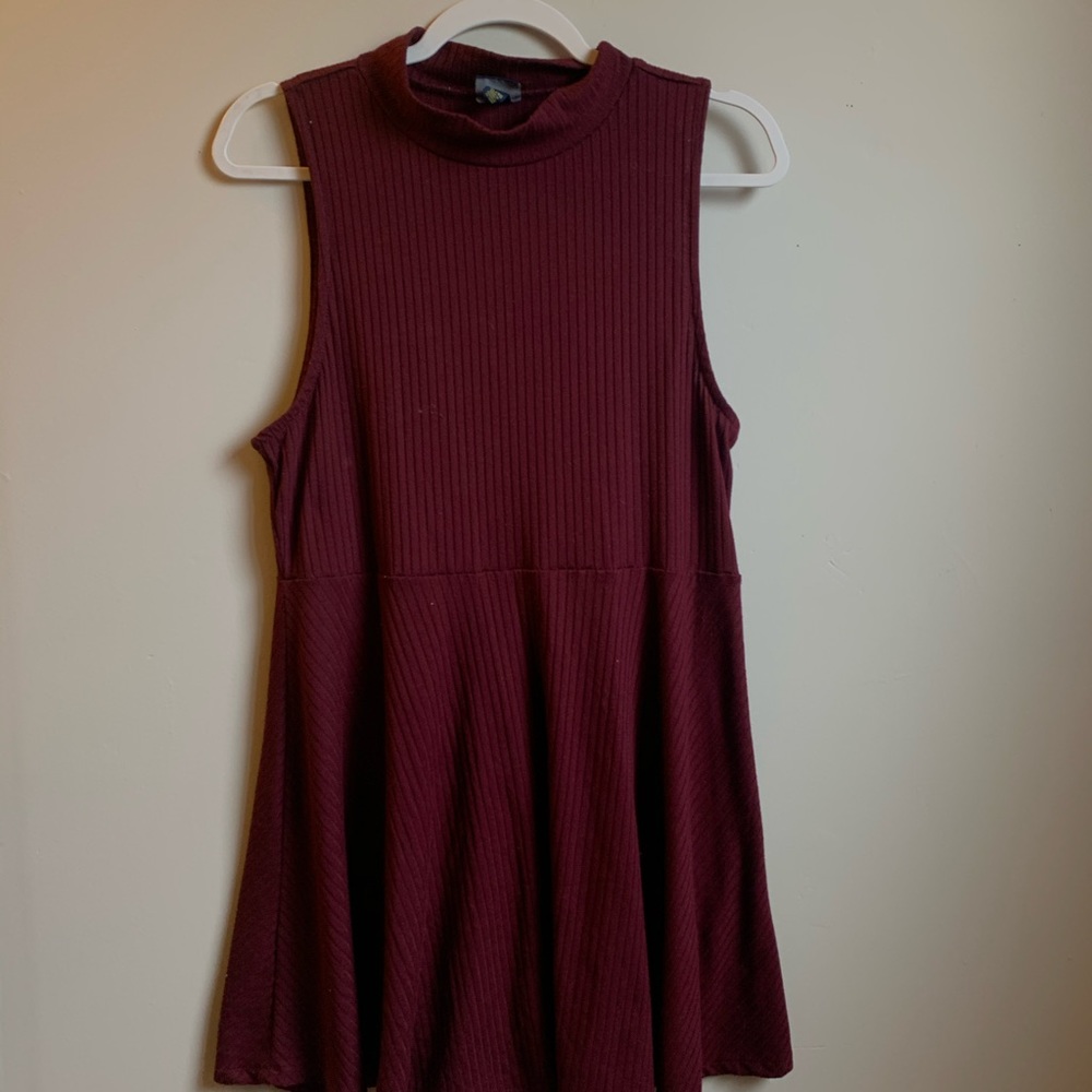 Maroon dress